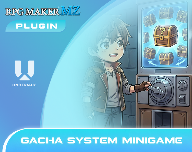 Screenshot 5 for RPG MAKER MZ Plugin: Gacha Minigame