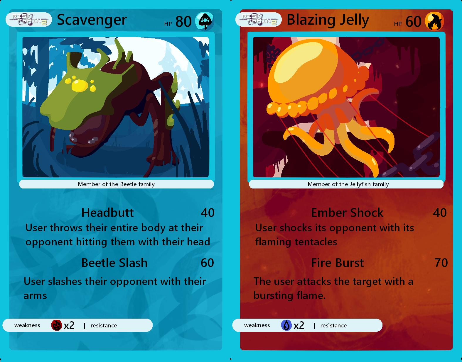 Risk Of Rain 2 Pok mon Cards By MeganNaylor Risk Of Rain 2 Pok mon Cards By MeganNaylor