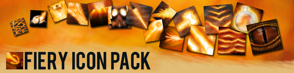 Fiery Icon Pack