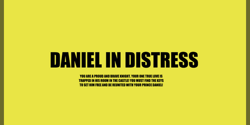 Cover image for Daniel in Distress