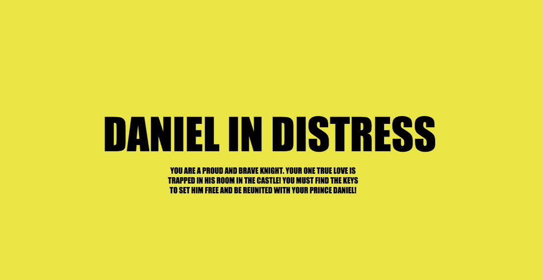 Cover image for Daniel in Distress