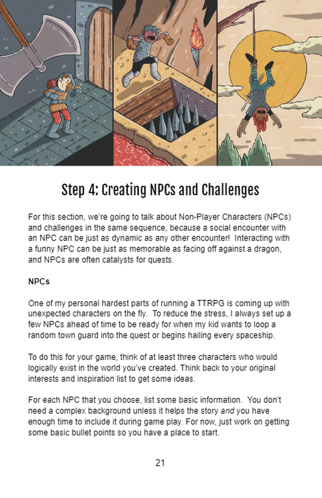 Rpg Kid Making a Tabletop RPG for YOUR Particular Kid: A Guide for Families ...
