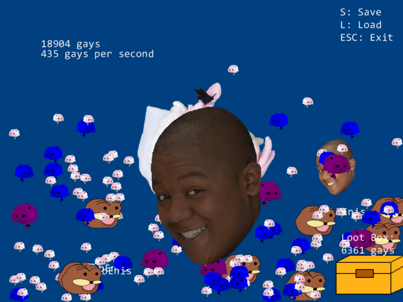 Bean Astolfo Clicker by potpourri