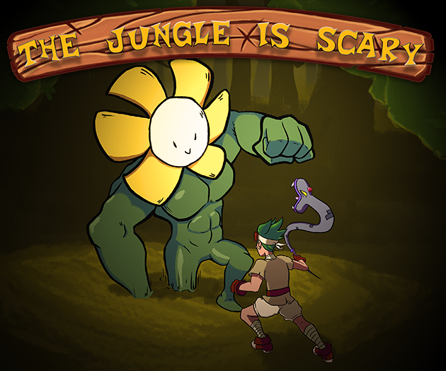 Cover image for The Jungle Is Scary