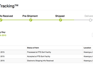 Package Tracking Simulator 2015