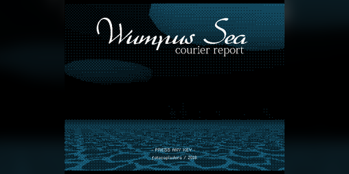 Cover image for wumpus sea courier report