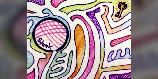 Cover image for colourful maze