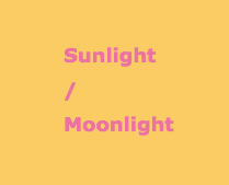 Cover image for Sunlight / Moonlight