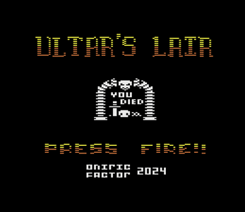 Ultar's Lair (ATARI 2600 HOMEBREW)