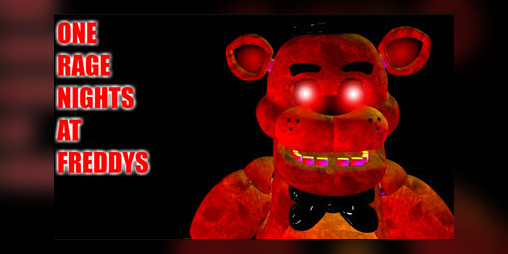 Cover image for One Rage Nights at Freddy (FNAF Fan Game)