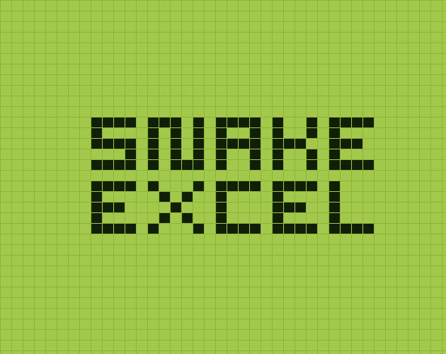 Snake Excel by ExcelGames