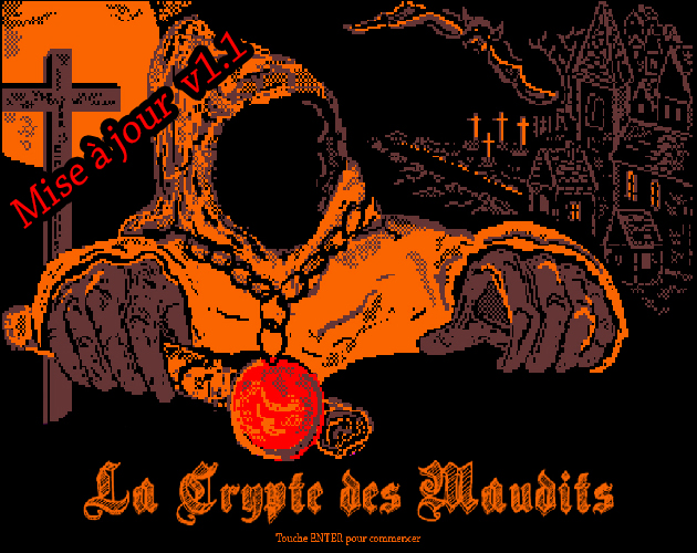 Cover image for La Crypte des Maudits
