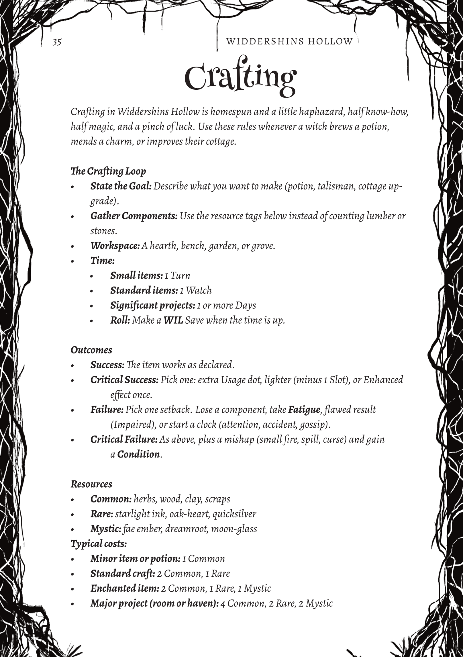 Screenshot 5 for Widdershins Hollow