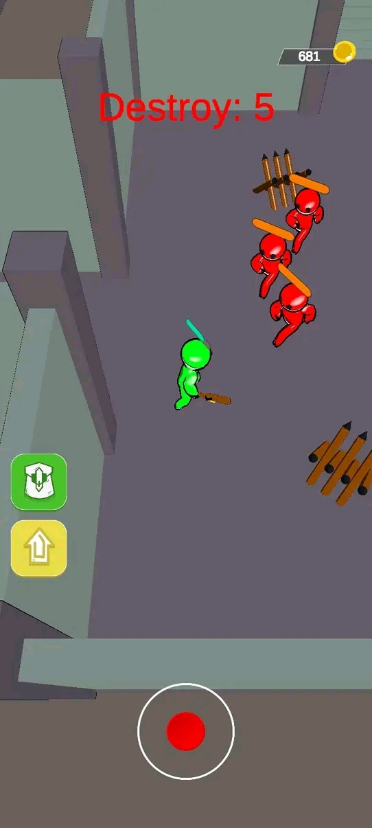 Top Down Shooter 3d Asset Game by RedCittav