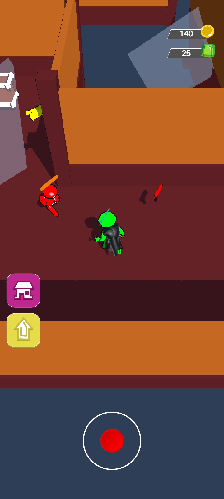 Top Down Shooter 3d Asset Game by RedCittav