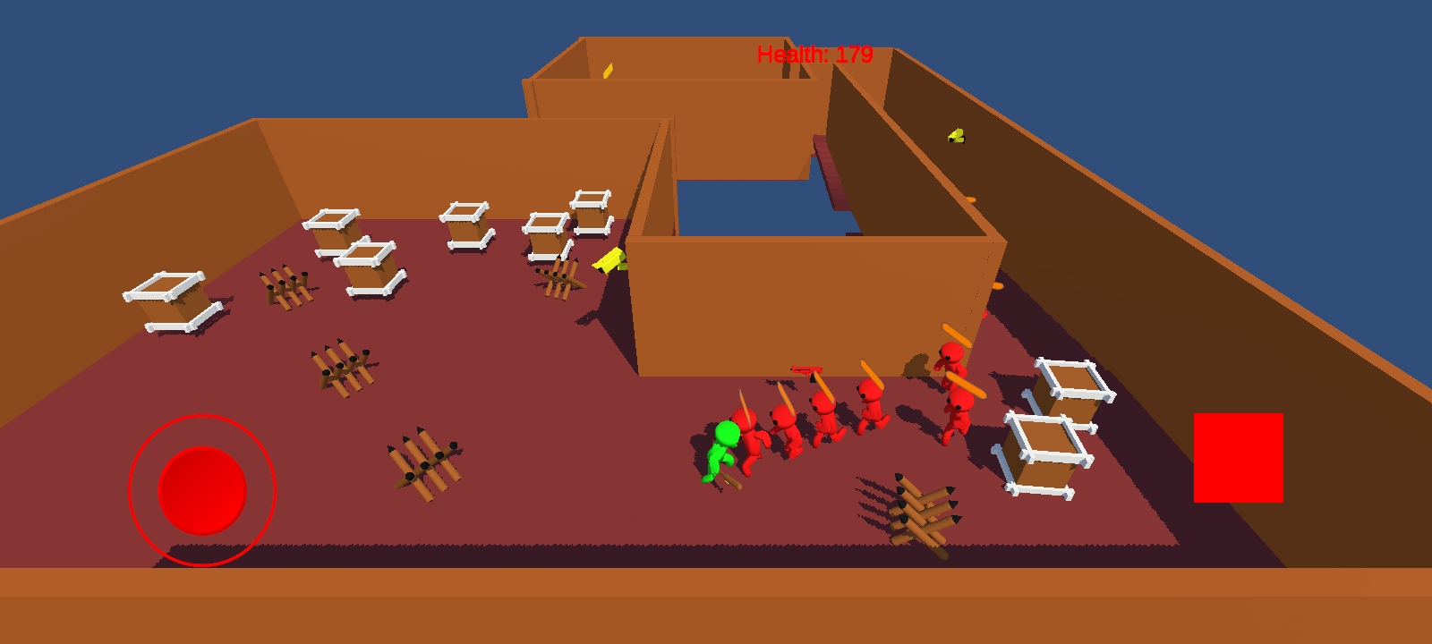 Top Down Shooter 3d Asset Game by RedCittav