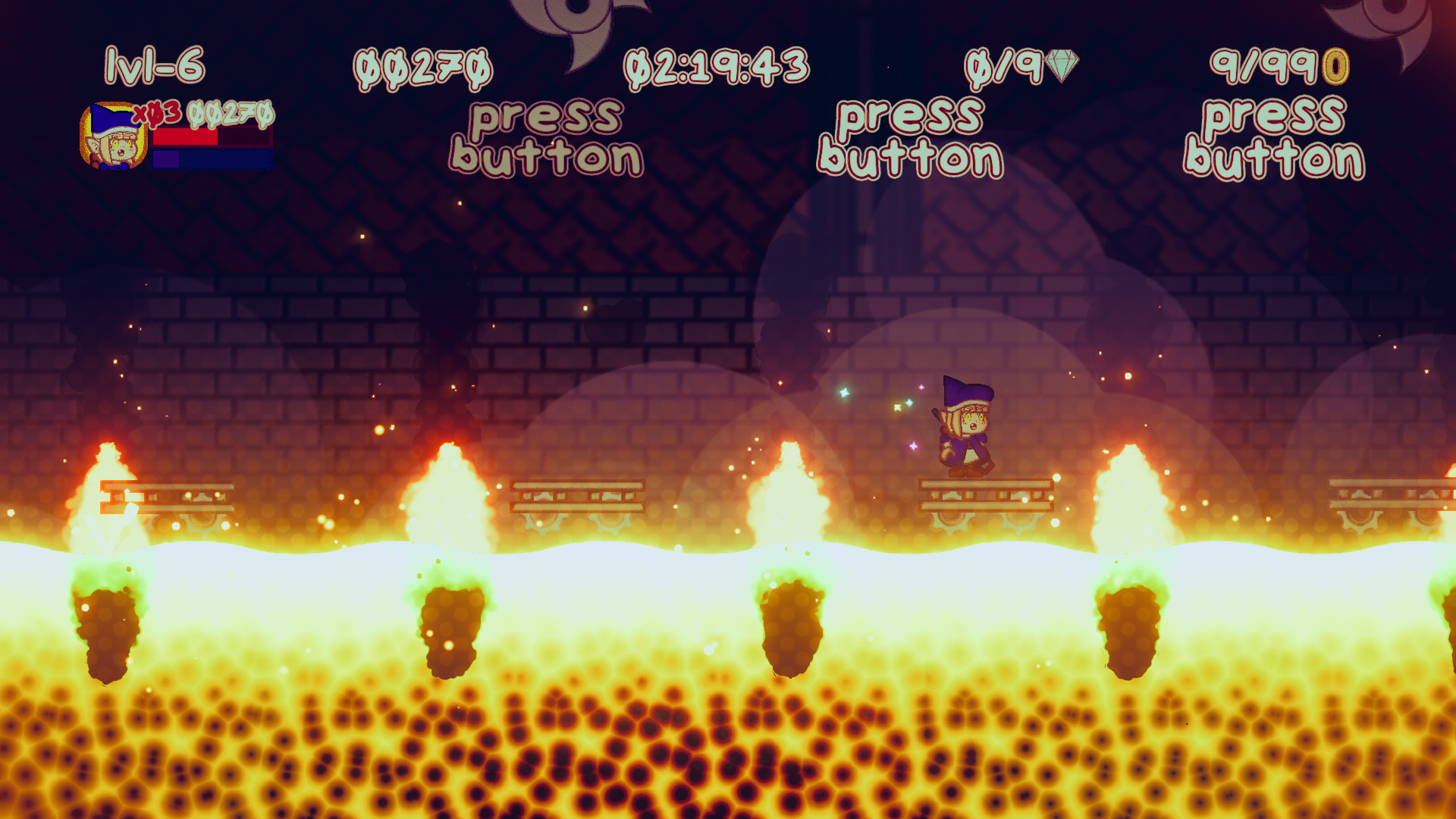 Screenshot 4 for gnome x gnome - dungeon x platformer ultimate challenge