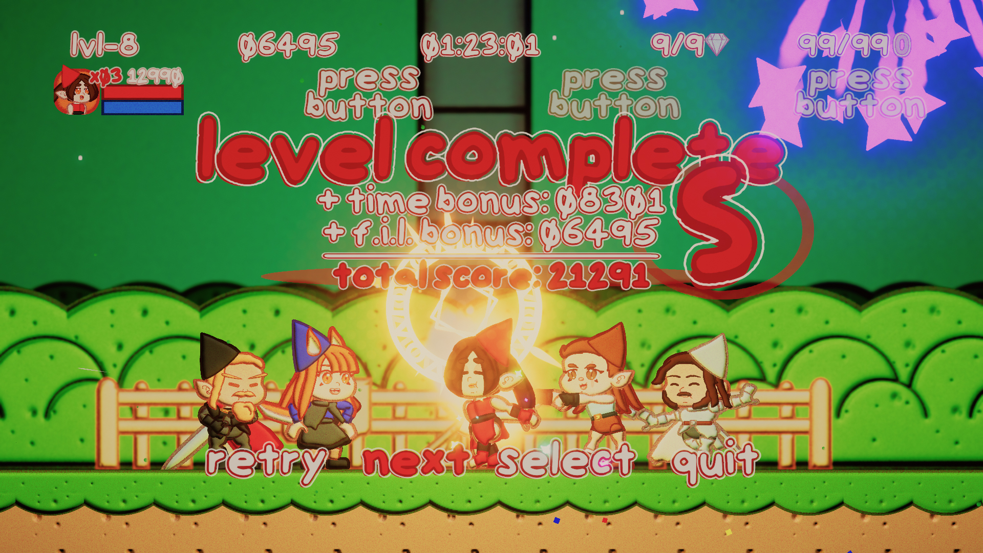 Screenshot 6 for gnome x gnome - dungeon x platformer ultimate challenge