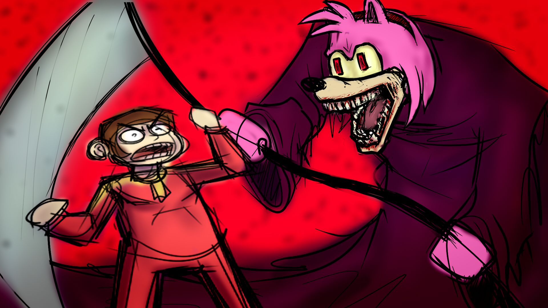 Alex Kidd vs Amy Rose???
