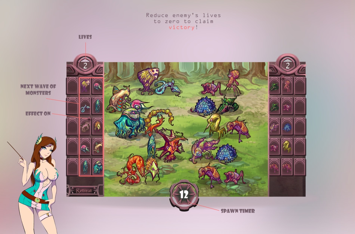 Tentacle thrive game
