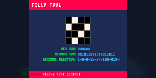 Cover image for PICO-8 fillp tool