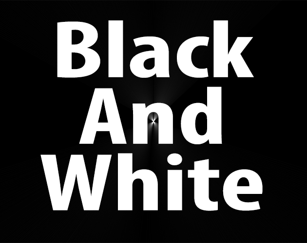 Cover image for Black and White
