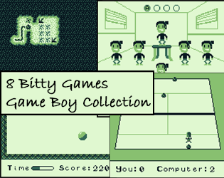 Cover image for 8 Bitty Games