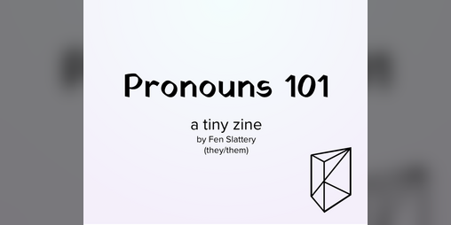 Cover image for Pronouns 101
