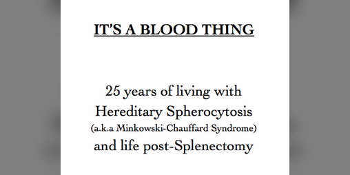 Cover image for It's a Blood Thing