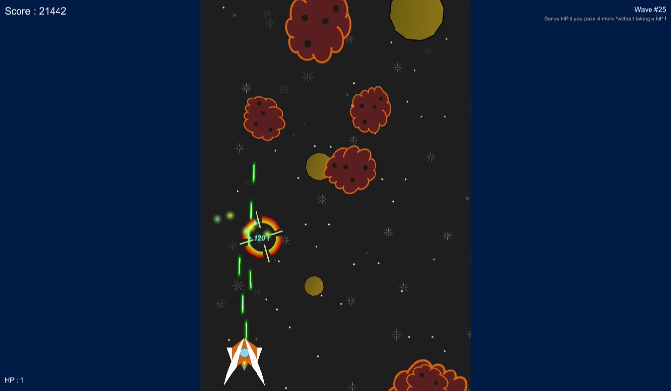 2D Space Shooter thingy