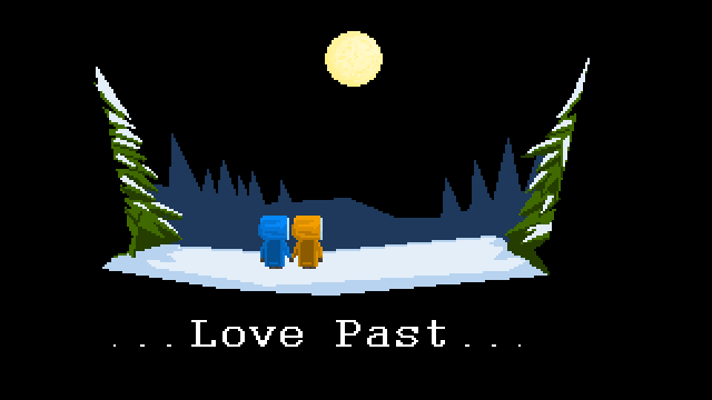 Cover image for . . . Love Past . . .