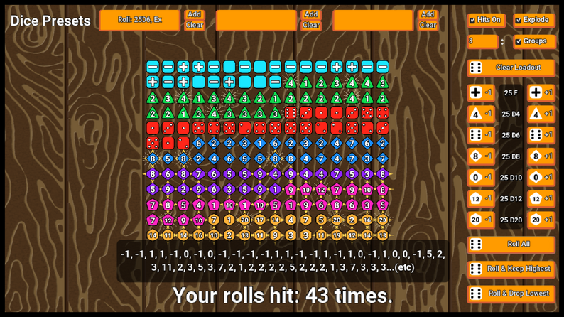 Dice Roller Plus by diVISION+