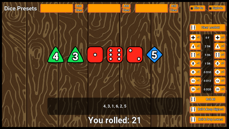 Dice Roller Plus by diVISION+