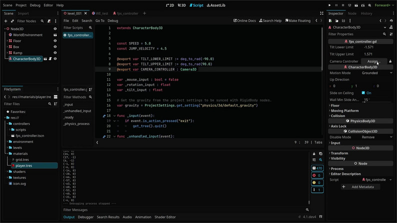 Basic Fps Controller By Stayathomedev