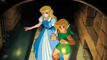 Link et Zelda dans les Egouts