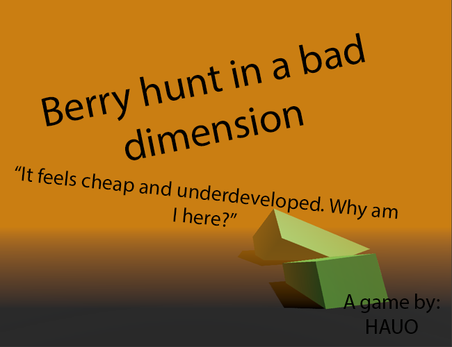 Cover image for Berry hunt in a bad dimension