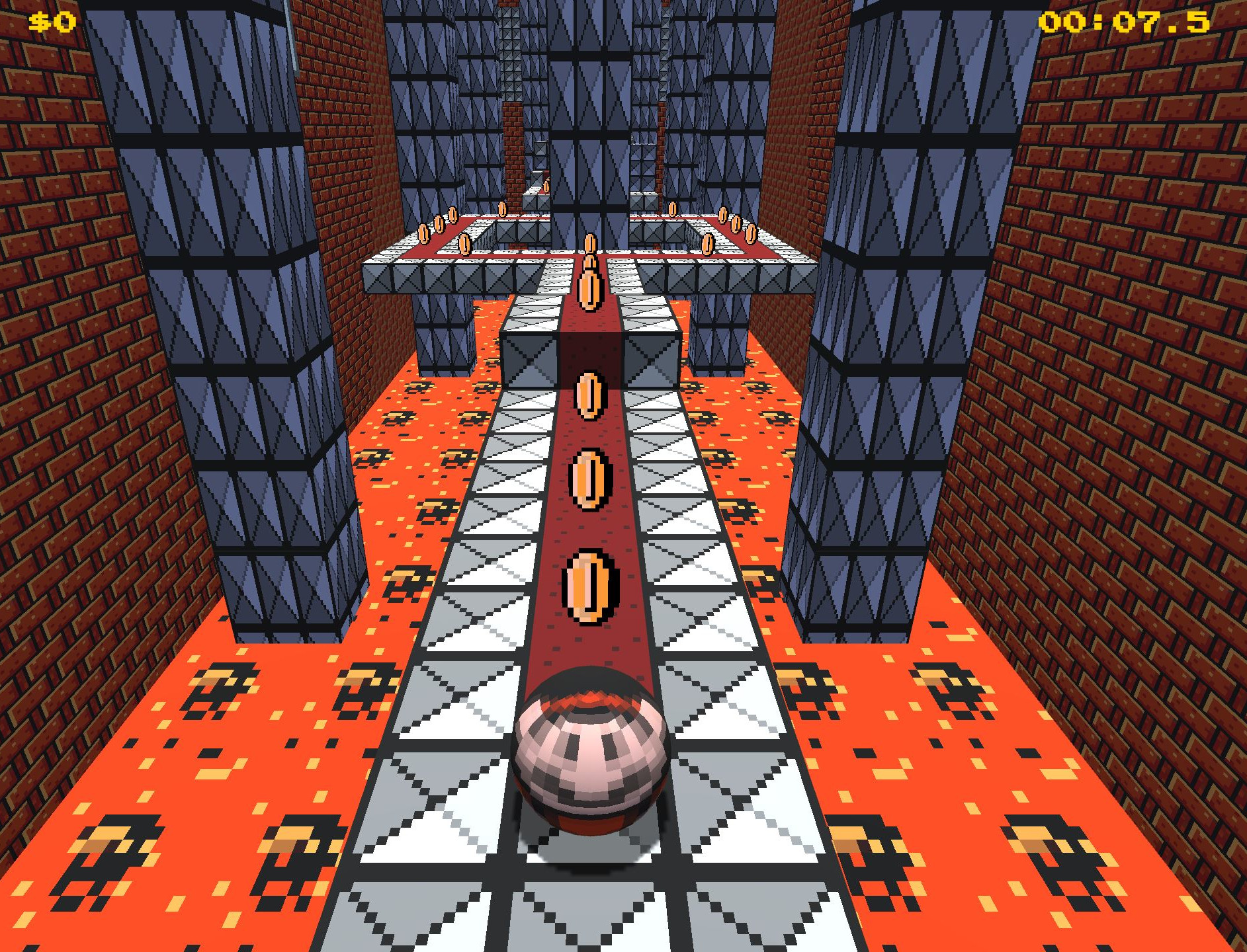 Screenshot 2 for Floor is Lava: Bowser Castle