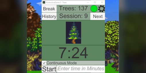 Cover image for ProductiveGame 2 - Trees