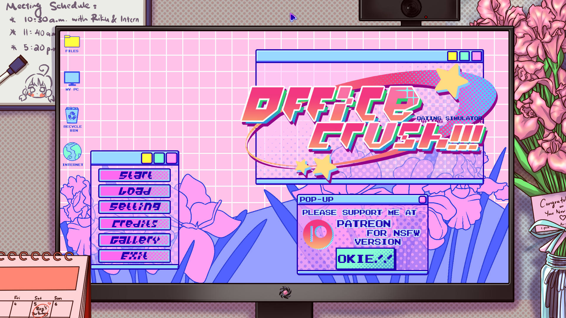 Screenshot 2 for Office Crush Dating Simulator
