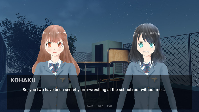 Free Characters for Visual Novels (Set A01) - School Ver. by Potat0Master
