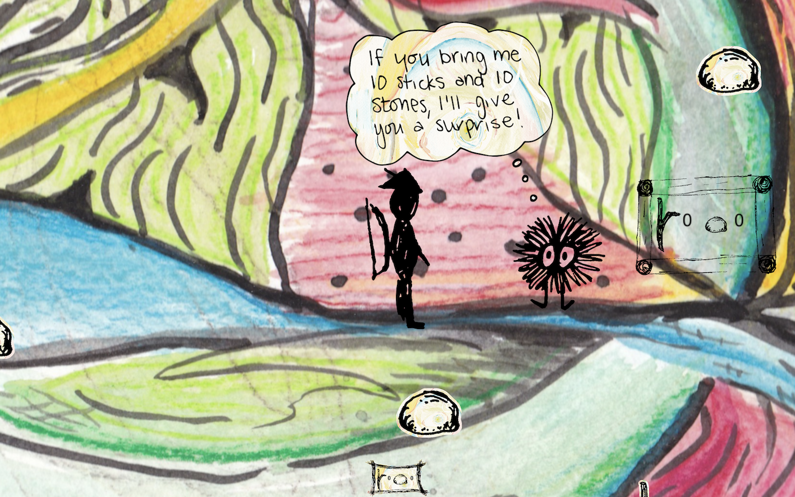 Cover image for sticks and stones