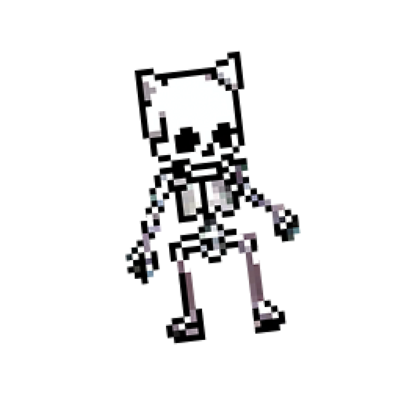 30 Skeletons --- Pixel Art Skeleton Pack by PixiePirat