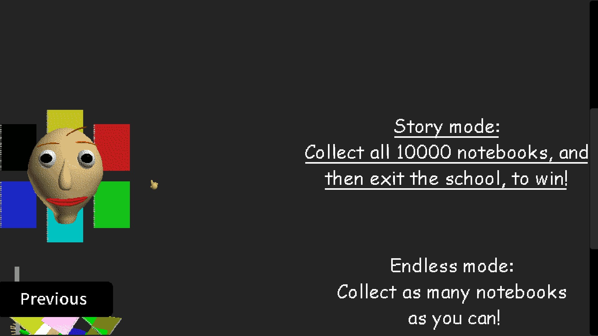 Screenshot 4 for Baldi's Basics with 1000-10000 Notebooks!