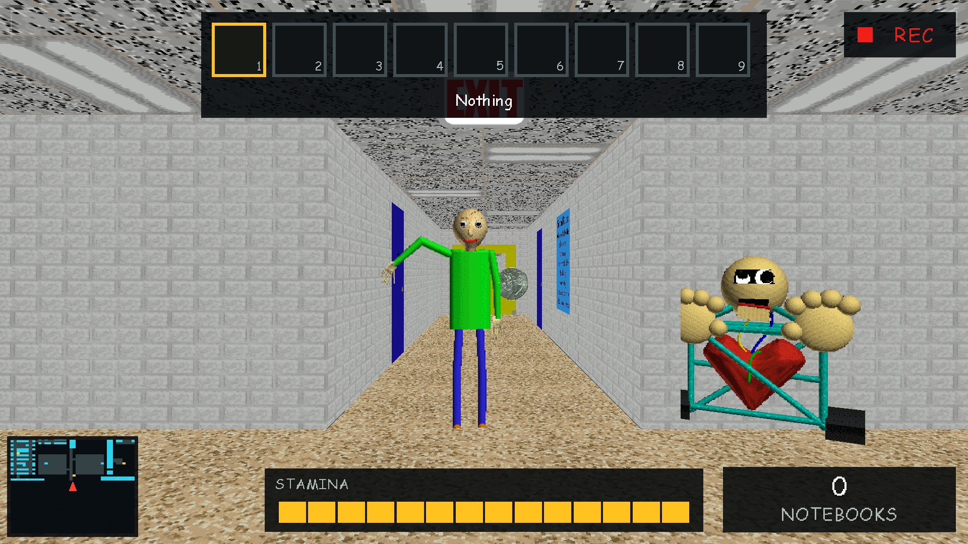 Screenshot 2 for Baldi's Basics with 1000-10000 Notebooks!