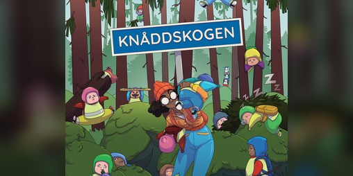 Cover image for Knåddskogen