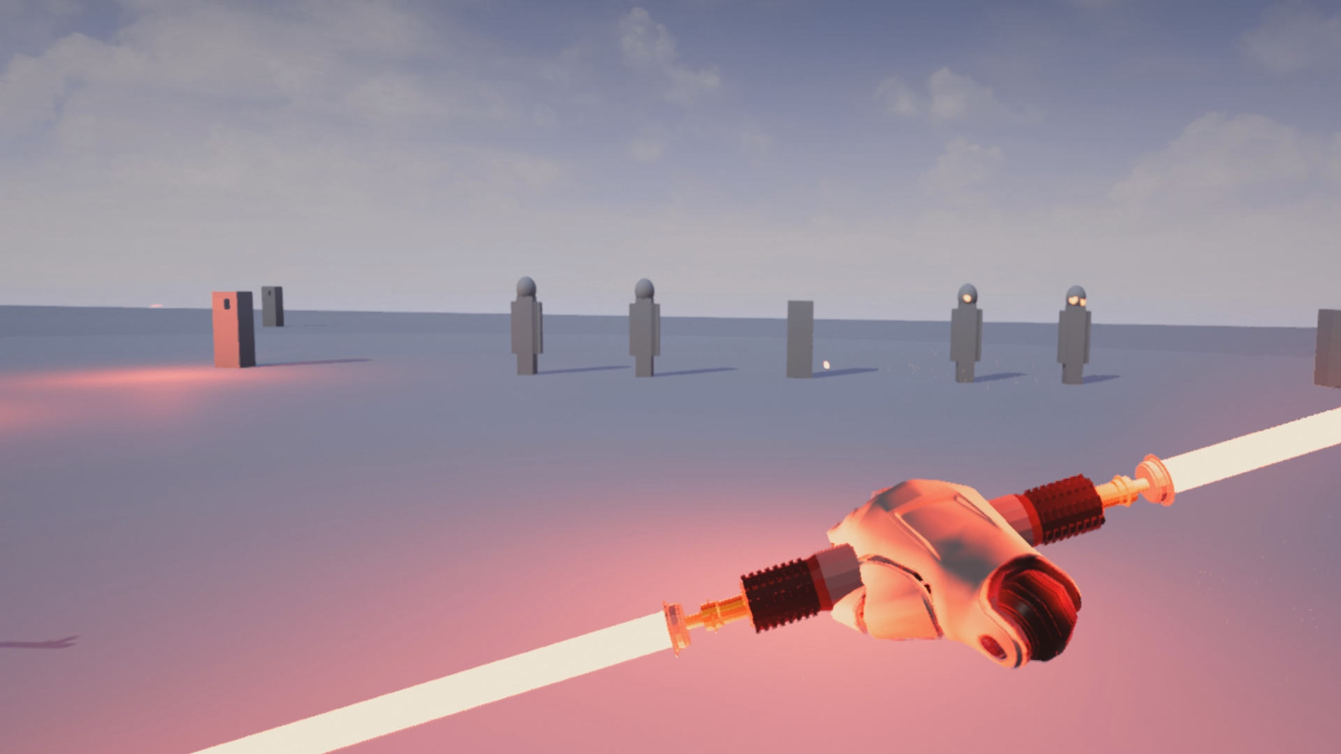 VR Beamsaber & Telekinetic grab UE4 Project by Gabeee