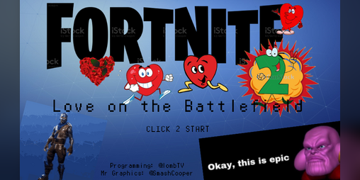 Cover image for Fortnite 2: Love on the Battlefield