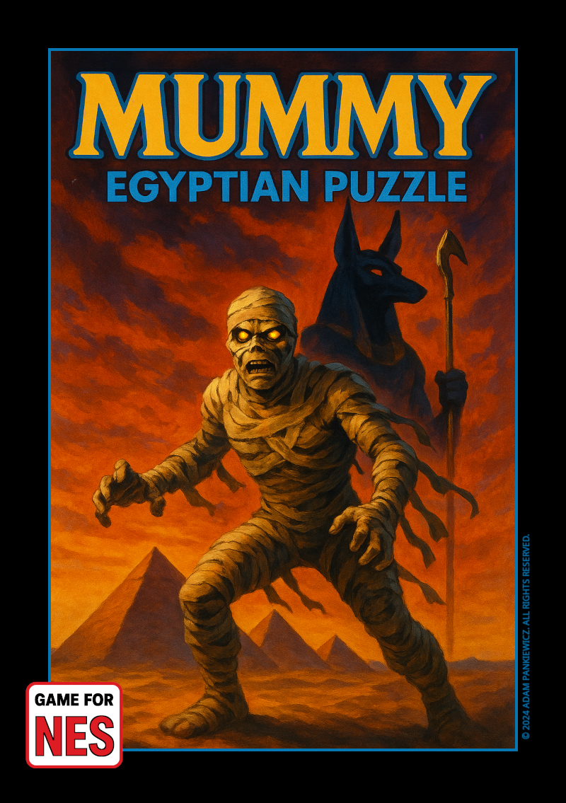 Screenshot 2 for Mummy: Egyptian Puzzle (NES)