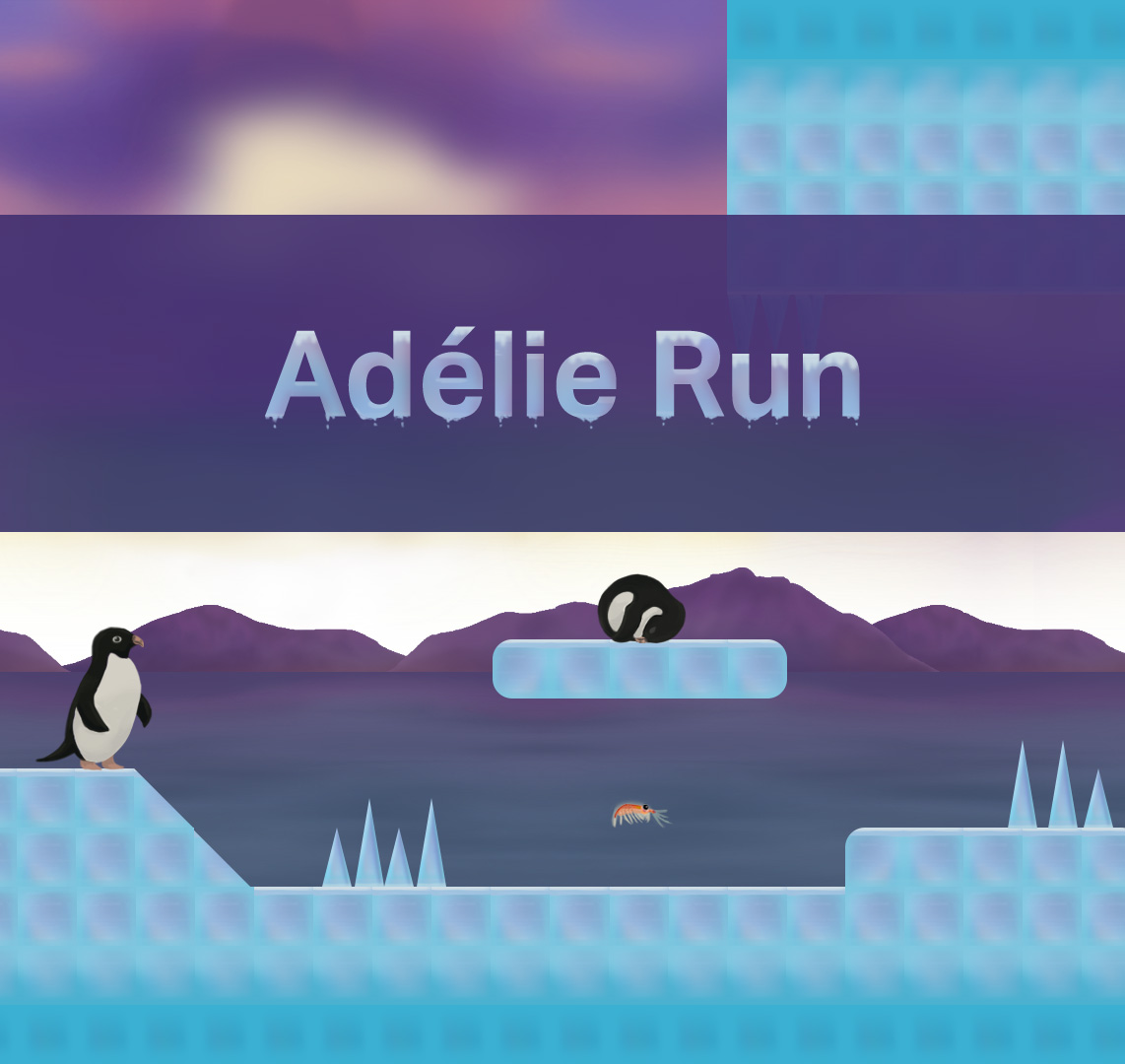 Cover image for Adélie Run: ice melting danger