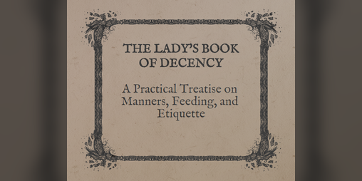 Cover image for The Lady's Book of Decency